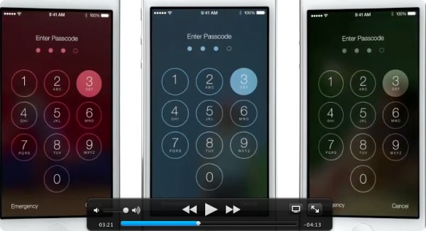 Apple iOS Design telephone